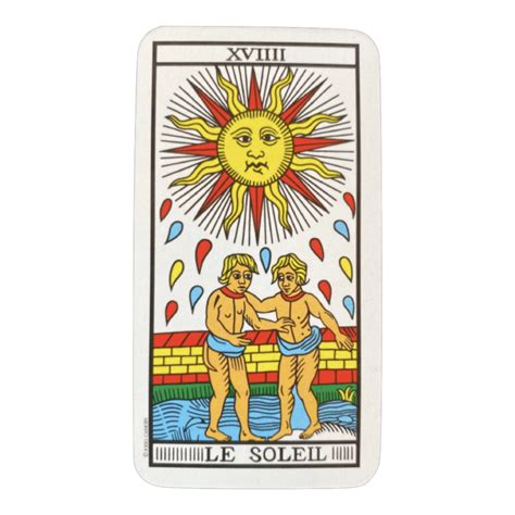 el sol tarot marsella|Significado para El Sol, carta de Tarot de Marsella